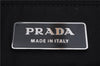 Authentic PRADA Nylon Leather Shoulder Tote Bag Black 4217D