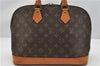 Authentic Louis Vuitton Monogram Alma Hand Bag Purse M51130 LV 4218F