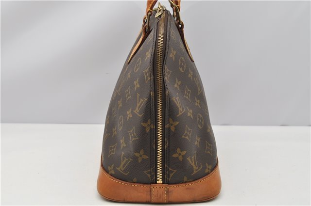 Authentic Louis Vuitton Monogram Alma Hand Bag Purse M51130 LV 4218F