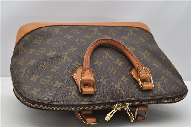 Authentic Louis Vuitton Monogram Alma Hand Bag Purse M51130 LV 4218F