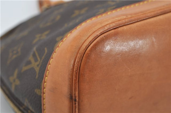 Authentic Louis Vuitton Monogram Alma Hand Bag Purse M51130 LV 4218F