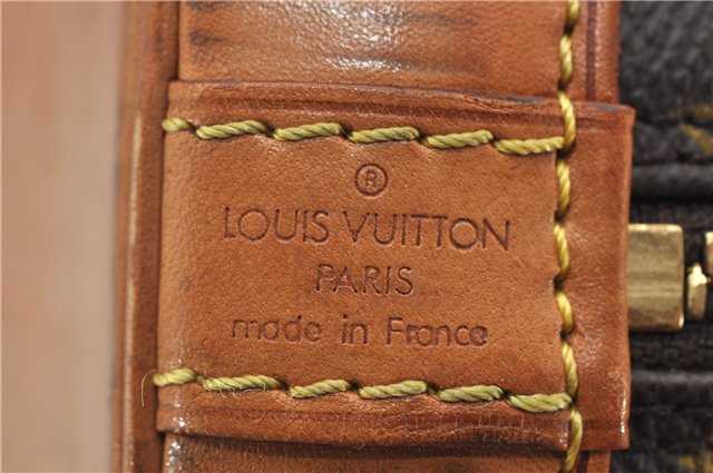 Authentic Louis Vuitton Monogram Alma Hand Bag Purse M51130 LV 4218F