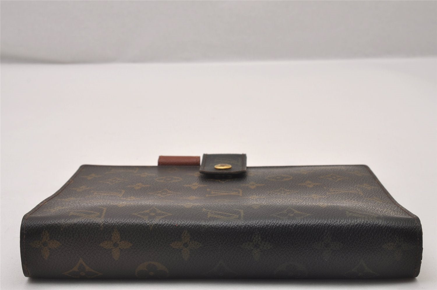 Authentic Louis Vuitton Monogram Agenda GM Notebook Cover R20106 LV 4218I