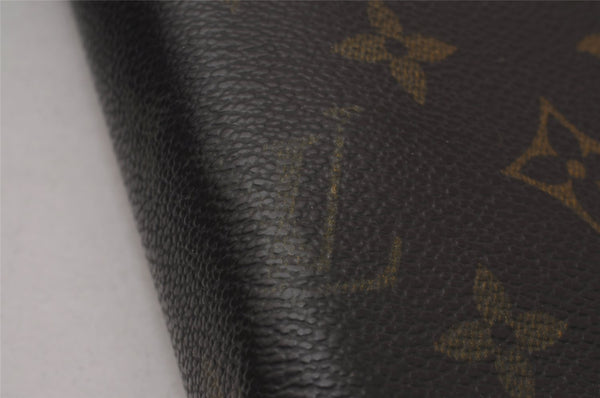 Authentic Louis Vuitton Monogram Agenda GM Notebook Cover R20106 LV 4218I