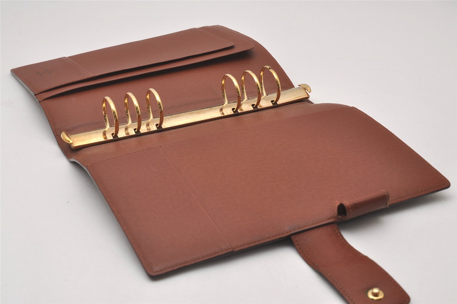 Authentic Louis Vuitton Monogram Agenda GM Notebook Cover R20106 LV 4218I