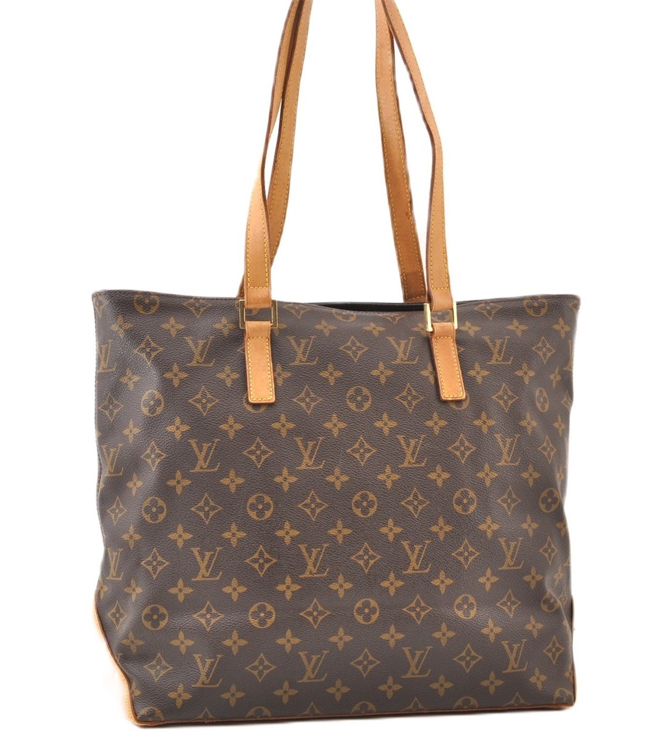 Authentic Louis Vuitton Monogram Cabas Mezzo Shoulder Tote Bag M51151 LV 4220F