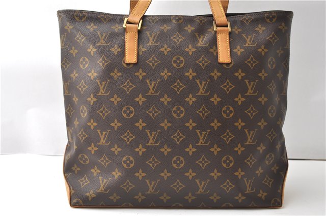 Authentic Louis Vuitton Monogram Cabas Mezzo Shoulder Tote Bag M51151 LV 4220F