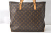 Authentic Louis Vuitton Monogram Cabas Mezzo Shoulder Tote Bag M51151 LV 4220F