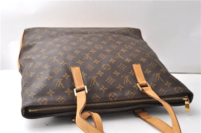 Authentic Louis Vuitton Monogram Cabas Mezzo Shoulder Tote Bag M51151 LV 4220F