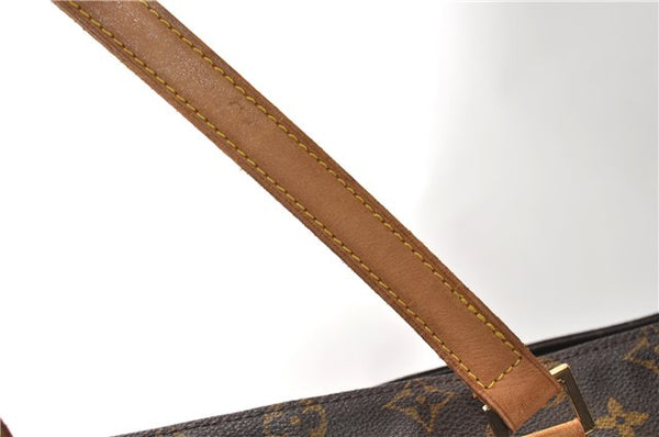 Authentic Louis Vuitton Monogram Cabas Mezzo Shoulder Tote Bag M51151 LV 4220F