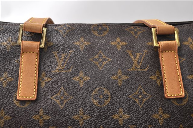 Authentic Louis Vuitton Monogram Cabas Mezzo Shoulder Tote Bag M51151 LV 4220F