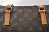 Authentic Louis Vuitton Monogram Cabas Mezzo Shoulder Tote Bag M51151 LV 4220F