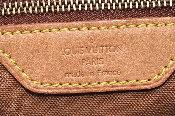Authentic Louis Vuitton Monogram Cabas Mezzo Shoulder Tote Bag M51151 LV 4220F