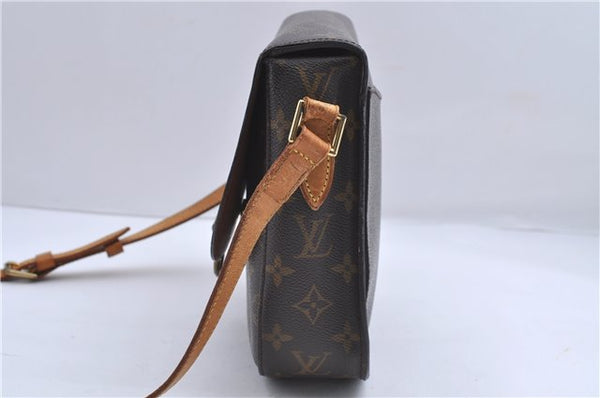 Auth Louis Vuitton Monogram Saint Cloud GM Shoulder Cross Bag M51242 LV 4221D