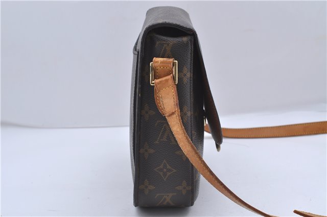 Auth Louis Vuitton Monogram Saint Cloud GM Shoulder Cross Bag M51242 LV 4221D