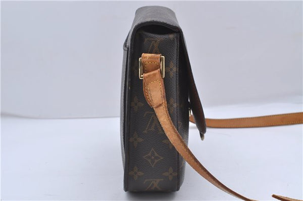 Auth Louis Vuitton Monogram Saint Cloud GM Shoulder Cross Bag M51242 LV 4221D