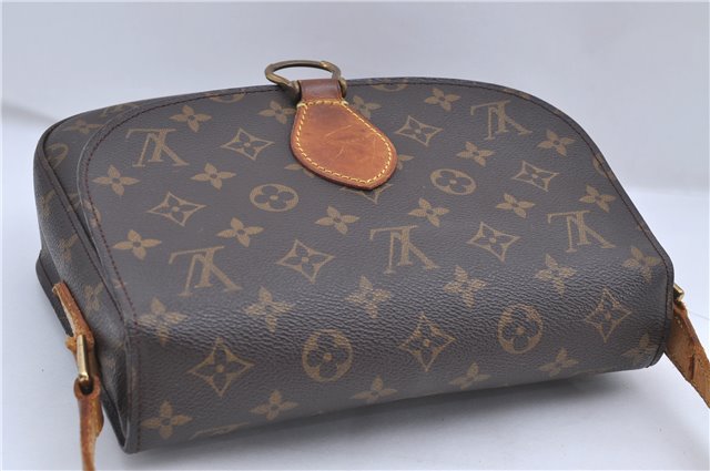 Auth Louis Vuitton Monogram Saint Cloud GM Shoulder Cross Bag M51242 LV 4221D