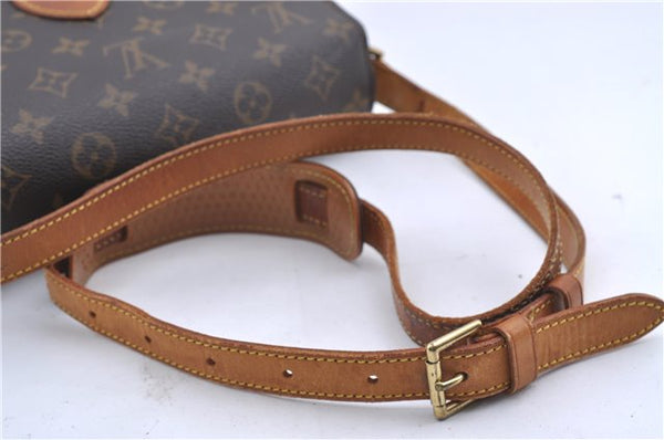 Auth Louis Vuitton Monogram Saint Cloud GM Shoulder Cross Bag M51242 LV 4221D