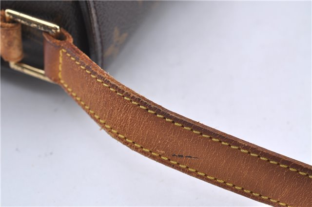Auth Louis Vuitton Monogram Saint Cloud GM Shoulder Cross Bag M51242 LV 4221D