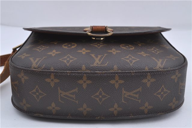 Auth Louis Vuitton Monogram Saint Cloud GM Shoulder Cross Bag M51242 LV 4221D