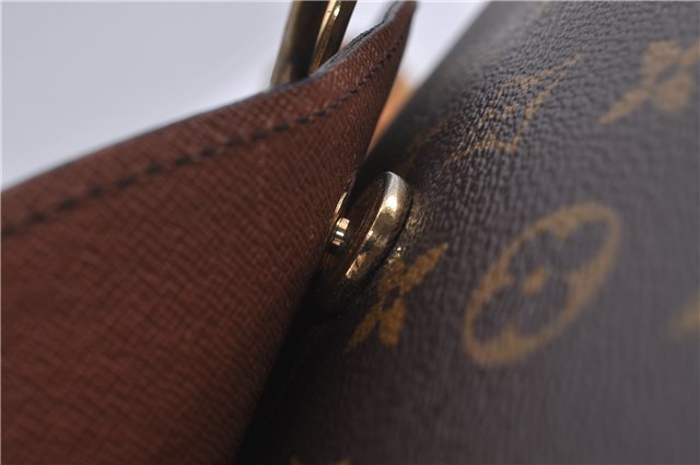 Auth Louis Vuitton Monogram Saint Cloud GM Shoulder Cross Bag M51242 LV 4221D