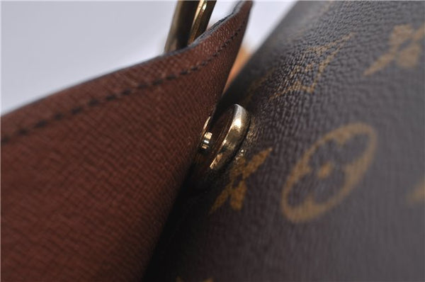 Auth Louis Vuitton Monogram Saint Cloud GM Shoulder Cross Bag M51242 LV 4221D