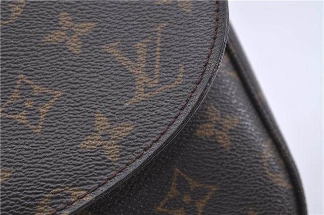 Auth Louis Vuitton Monogram Saint Cloud GM Shoulder Cross Bag M51242 LV 4221D
