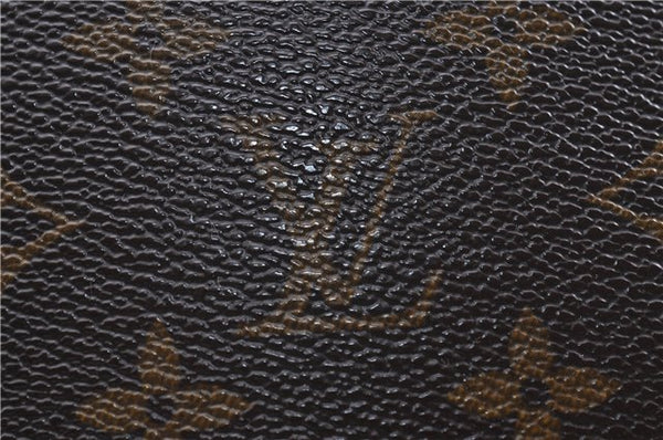 Auth Louis Vuitton Monogram Saint Cloud GM Shoulder Cross Bag M51242 LV 4221D