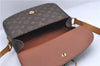 Auth Louis Vuitton Monogram Saint Cloud GM Shoulder Cross Bag M51242 LV 4221D