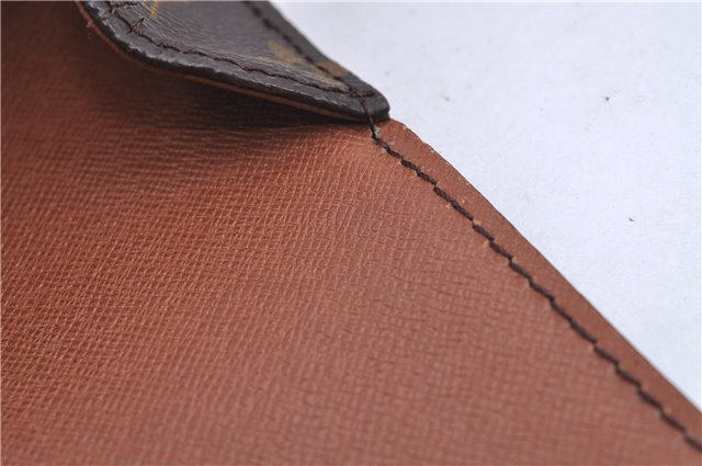 Auth Louis Vuitton Monogram Saint Cloud GM Shoulder Cross Bag M51242 LV 4221D