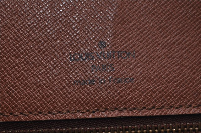 Auth Louis Vuitton Monogram Saint Cloud GM Shoulder Cross Bag M51242 LV 4221D