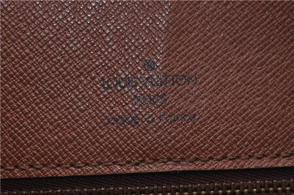 Auth Louis Vuitton Monogram Saint Cloud GM Shoulder Cross Bag M51242 LV 4221D