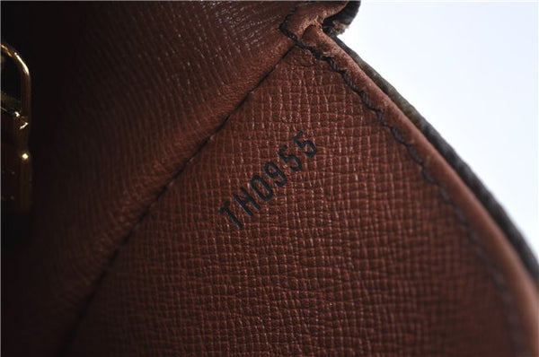 Auth Louis Vuitton Monogram Saint Cloud GM Shoulder Cross Bag M51242 LV 4221D