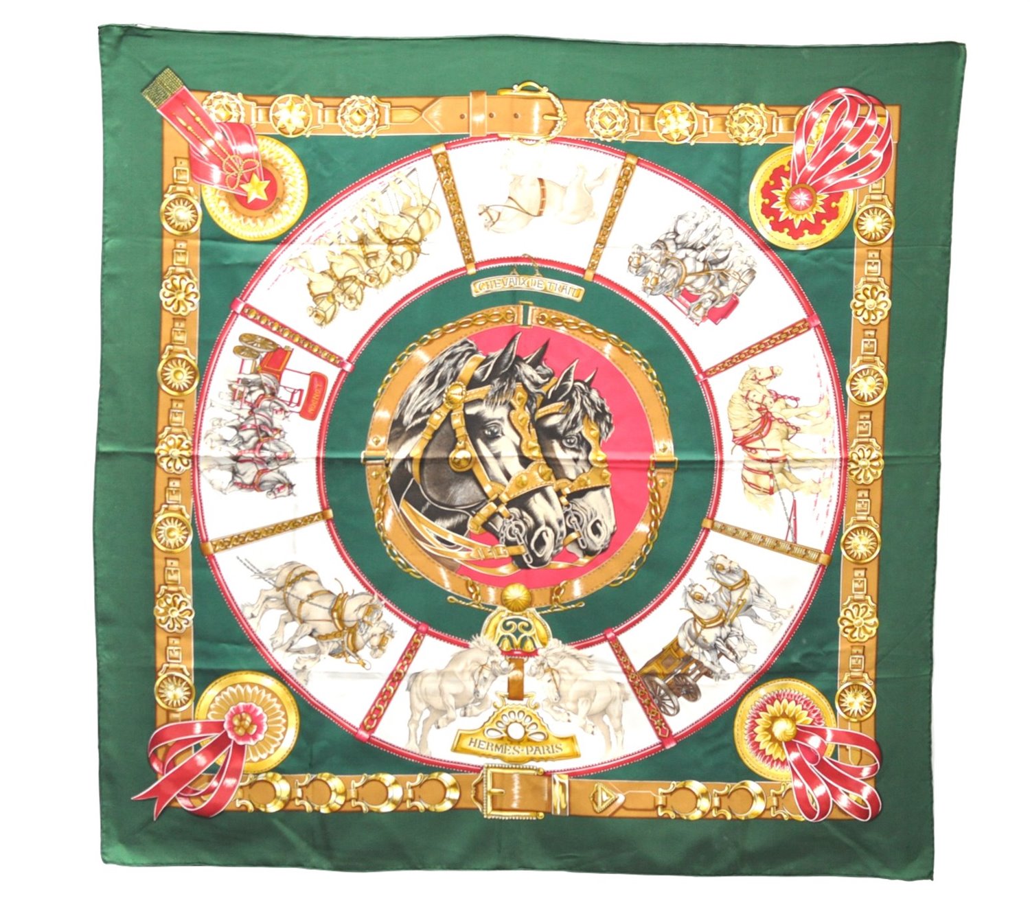 Authentic HERMES Carre 90 Scarf 