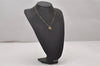 Authentic Christian Dior Gold Tone Chain Pendant Necklace CD 4221I