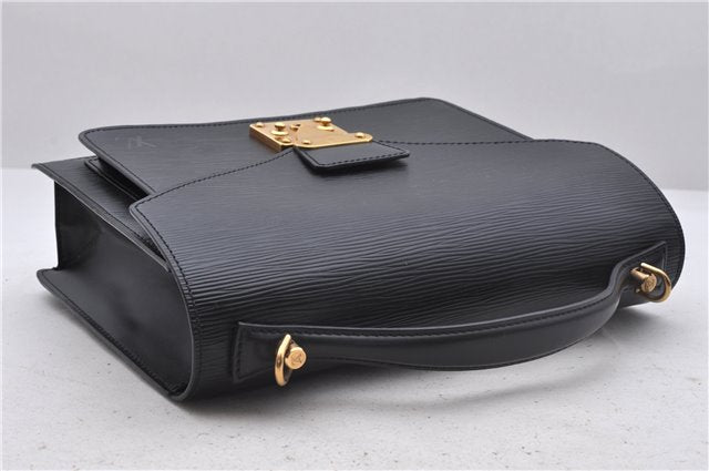 Authentic Louis Vuitton Epi Monceau 2Way Shoulder Hand Bag Black M52122 LV 4223D