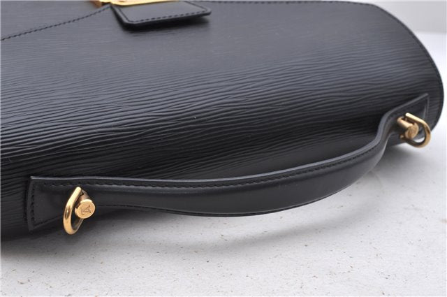 Authentic Louis Vuitton Epi Monceau 2Way Shoulder Hand Bag Black M52122 LV 4223D