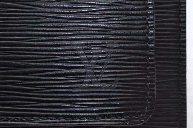 Authentic Louis Vuitton Epi Monceau 2Way Shoulder Hand Bag Black M52122 LV 4223D