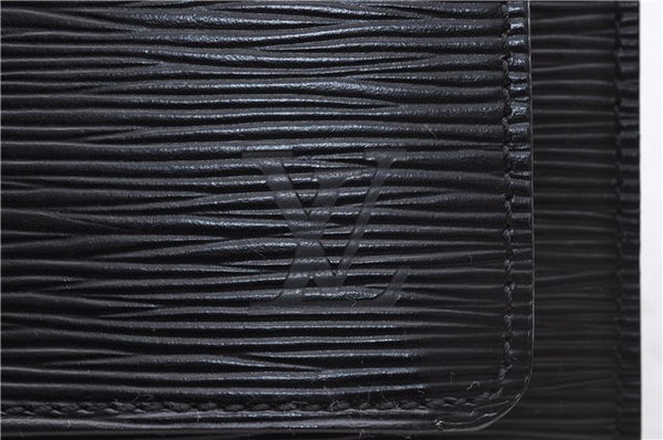 Authentic Louis Vuitton Epi Monceau 2Way Shoulder Hand Bag Black M52122 LV 4223D