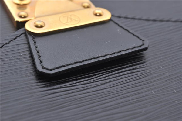 Authentic Louis Vuitton Epi Monceau 2Way Shoulder Hand Bag Black M52122 LV 4223D