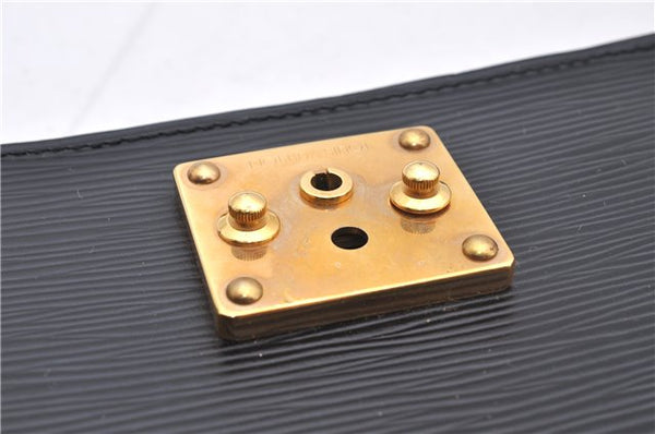 Authentic Louis Vuitton Epi Monceau 2Way Shoulder Hand Bag Black M52122 LV 4223D