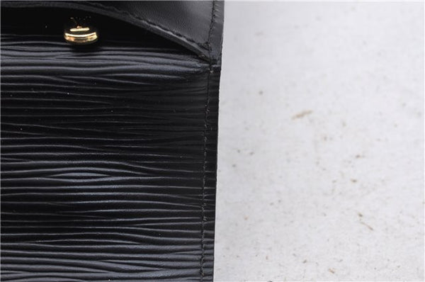 Authentic Louis Vuitton Epi Monceau 2Way Shoulder Hand Bag Black M52122 LV 4223D