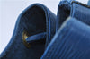 Authentic Louis Vuitton Epi Petit Noe Blue Shoulder Bag M44105 LV 4225D