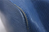 Authentic Louis Vuitton Epi Petit Noe Blue Shoulder Bag M44105 LV 4225D