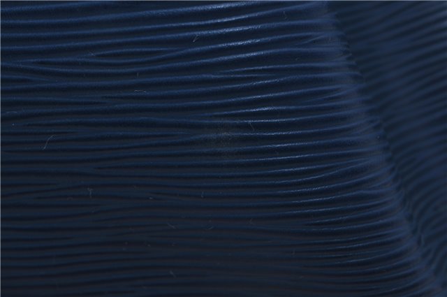 Authentic Louis Vuitton Epi Petit Noe Blue Shoulder Bag M44105 LV 4225D