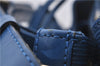 Authentic Louis Vuitton Epi Petit Noe Blue Shoulder Bag M44105 LV 4225D