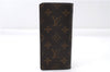 Authentic Louis Vuitton Monogram Etui Lunette Simple M62962 Glasses Case 4226E