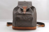 Authentic Louis Vuitton Monogram Montsouris GM Backpack M51135 LV 4226I