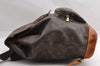 Authentic Louis Vuitton Monogram Montsouris GM Backpack M51135 LV 4226I
