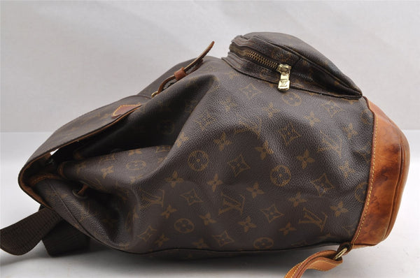 Authentic Louis Vuitton Monogram Montsouris GM Backpack M51135 LV 4226I